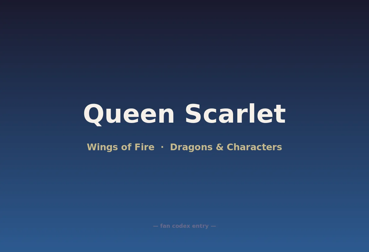Queen Scarlet