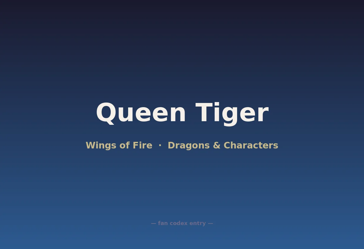 Queen Tiger