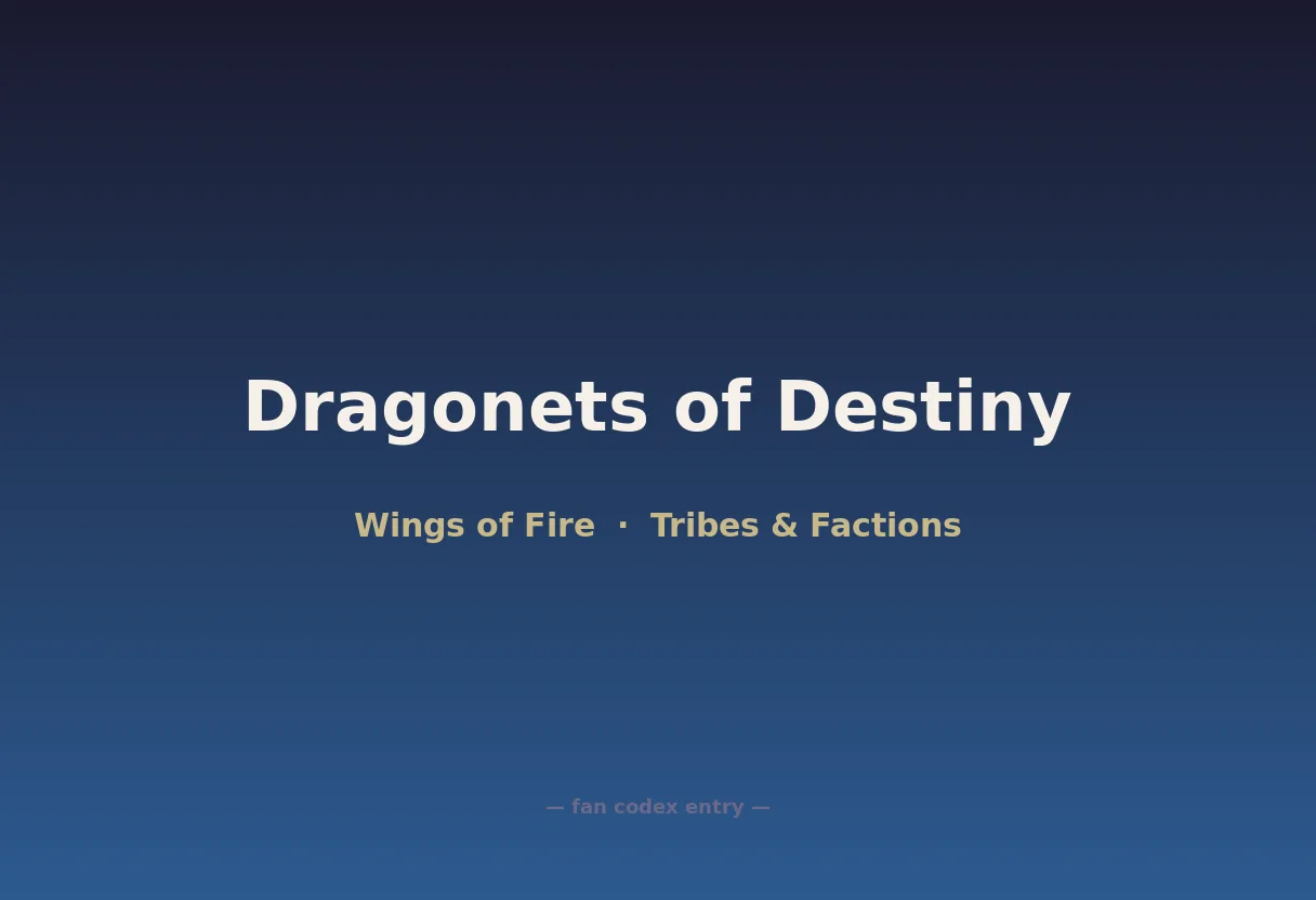Dragonets of Destiny