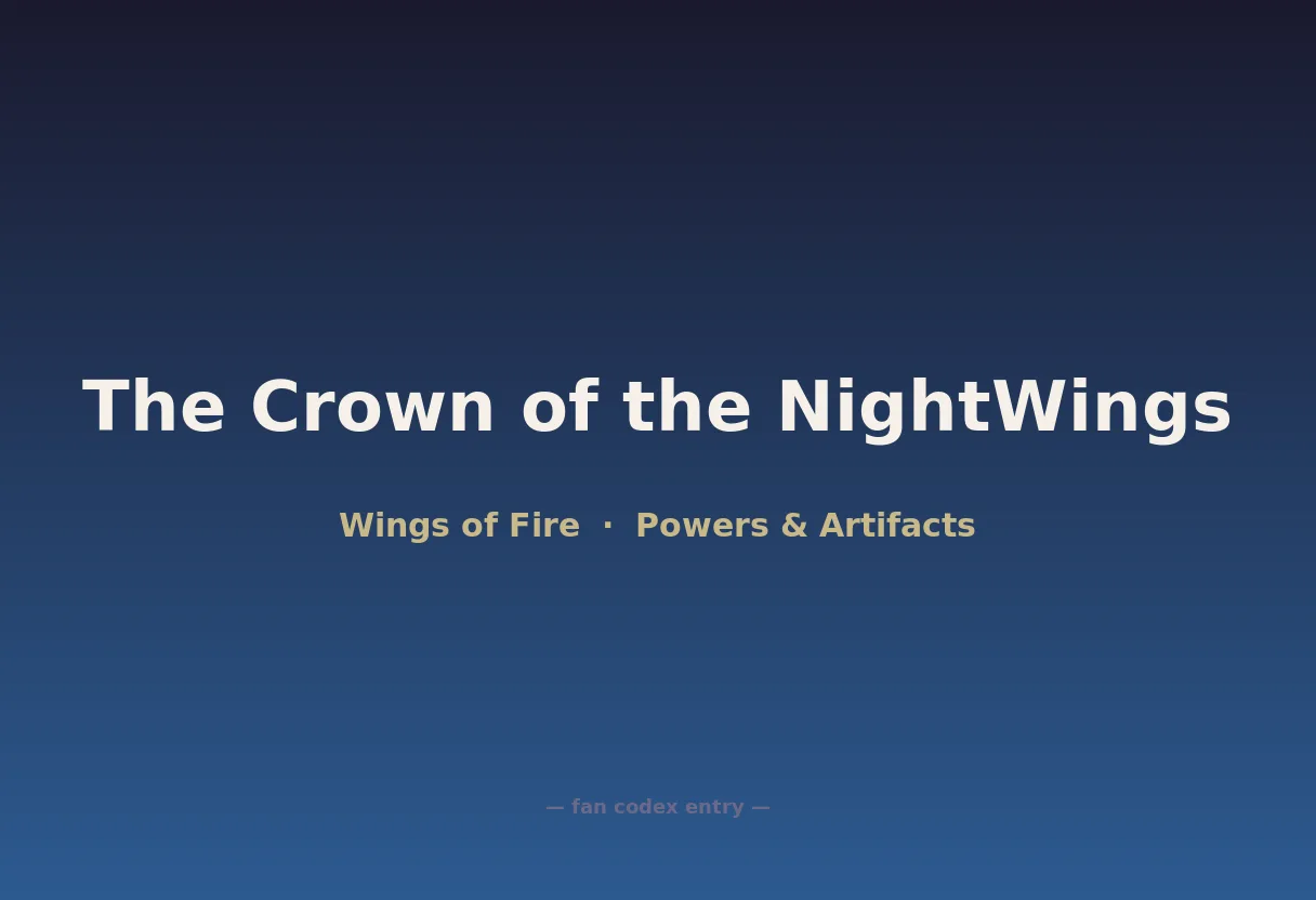 The Crown of the NightWings