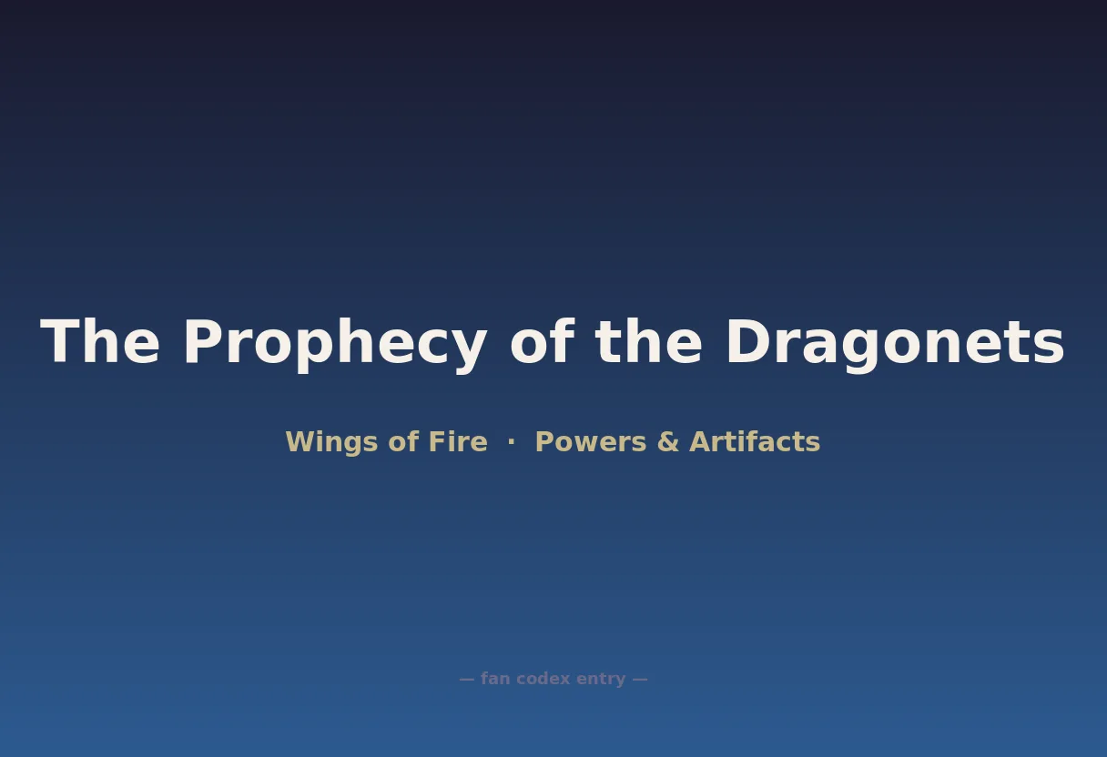 The Prophecy of the Dragonets