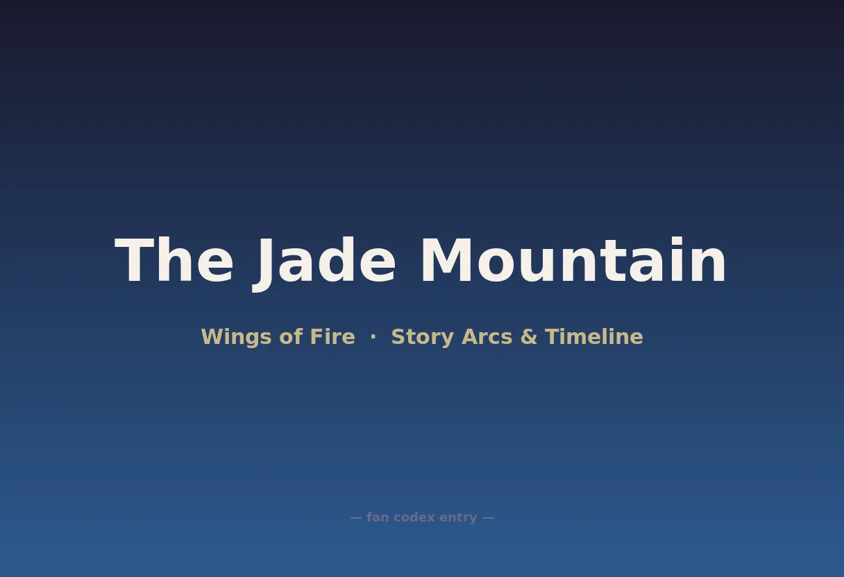 The Jade Mountain