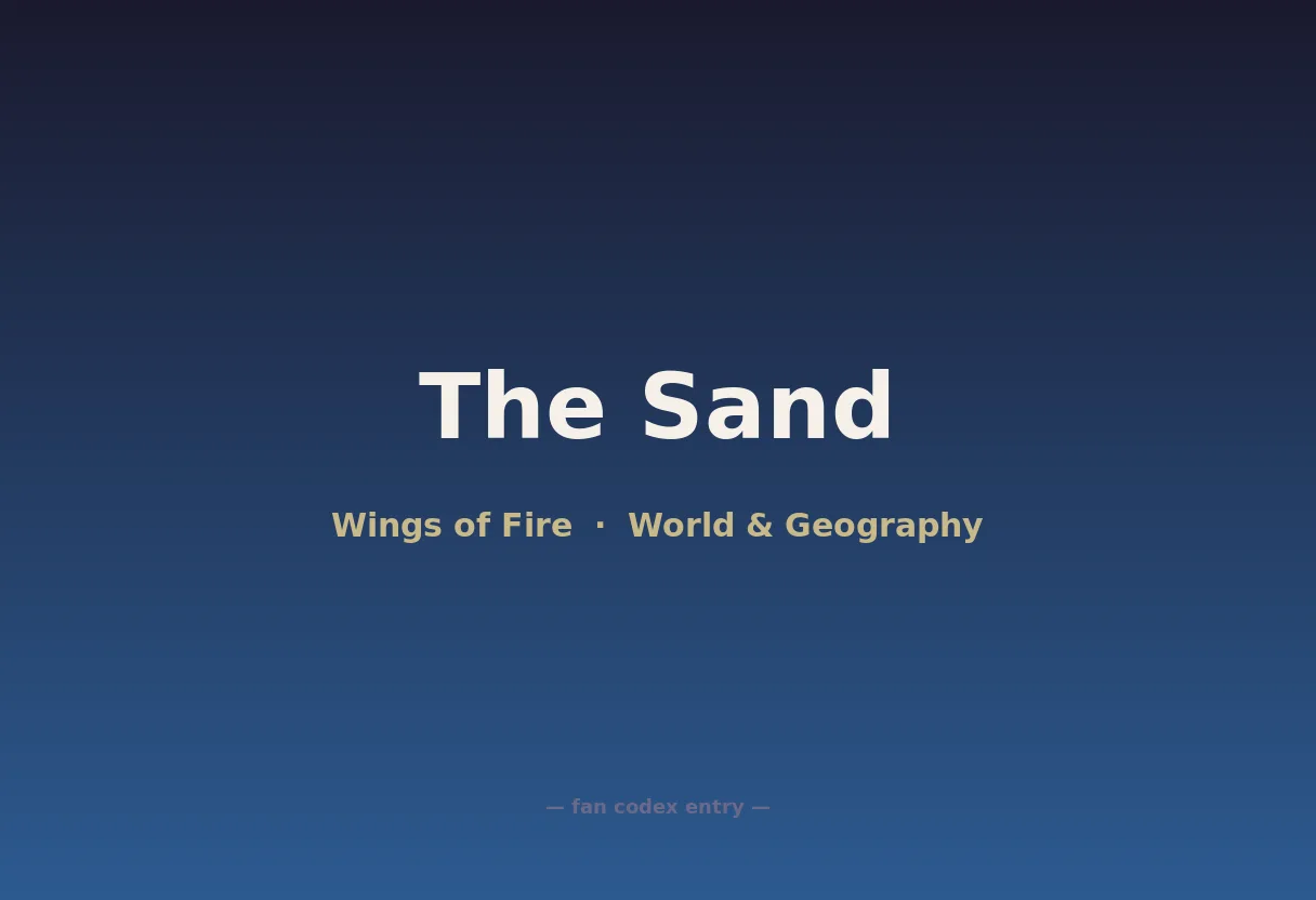 The Sand